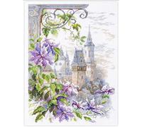 Magic Needle 250-064 ZW Kit de broderie au point de croix avec motif compté Zweigart Edition, coton, blanc, 20 x 26 cm
