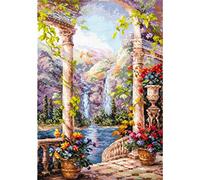 Magic needle 44-21 ZW Fantastische Aussicht Kit de broderie au point de croix avec motif compté Zweigart Edition, coton, multicolore, 27 x 40 cm