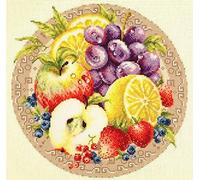 Magic needle 54-02 ZW Kit point de croix avec motif compté Zweigart Edition, coton, multicolore, 27 x 27 cm