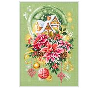 Magic Needle 540-672 ZW Zweigart Edition Kit de broderie au point de croix avec motif compté Multicolore 18 x 28 cm