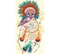 magic needle 88-12 ZW Magie der Träume Kit de broderie au point de croix avec motif compté Zweigart Edition, coton, multicolore, 27 x 50 cm