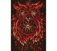 Magic Needle Flammes de l'âme Kit de Broderie au Point de Croix compté Zweigart Edition, Coton, Multicolore, 29x40cm