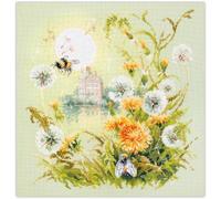 Magic Needle Kit de broderie au point de croix Motif bourdon Multicolore