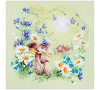 Magic Needle Kit de broderie au point de croix Motif escargot