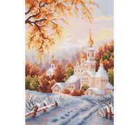 Magic needle ZW 110-061 ZW Kit de point de croix avec motif compté Zweigart Edition Coton Multicolore 15 x 20 cm