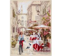 Magic Needle Zweigart Edition Kit de broderie au point de croix "Ambiance matinale", motif à compter, 29x38cm