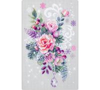 Magic Needle Zweigart Edition Kit de broderie au point de croix "Fantaisie hivernale", motif à compter, 18x29cm
