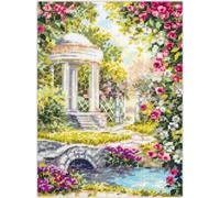 Magic Needle Zweigart Edition Kit de broderie au point de croix "La Rotonde", motif à compter, 20x28cm
