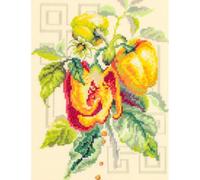 Magic needle Zweigart Edition Kit de point de croix Motif poivrons comptés 18 x 25 cm