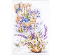 Magic Needle Zweigart Edition Kit de point de croix Motif village week-end