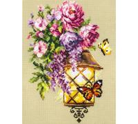 Magic Needle Zweigart Edition Point de Croix "Lueur d'espoir", motif à compter, 17x23cm