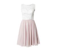 MAGIC NIGHTS Robe de cocktail rosé / blanc, Taille 42