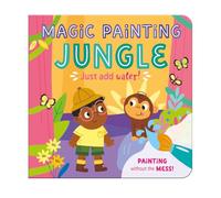 Magic Painting Book | Jungle | Just Add Water | Mess-Free Colouring Board Book for Children