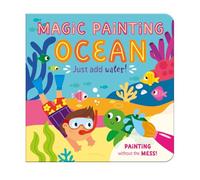 Magic Painting Book | Ocean | Just Add Water | Mess-Free Colouring Board Book for Children