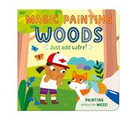 Magic Painting Book | Woods | Just Add Water | Mess-Free Colouring Board Book for Children