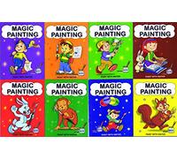 MAGIC PAINTING SET OF 8 BOOKS [Paperback] alka