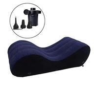 Magic Pillow - canapé sex gonflable - grande taille - bleu
