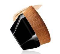 Magic Pinceau de fond de teint Kabuki avec boîte, pinceau plat pour fond de teint liquide, crème, correcteur, pinceau de maquillage professionnel Kabuki