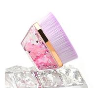 Magic Pinceau de fond de teint Kabuki avec boîte, pinceau plat pour fond de teint liquide, crème, correcteur, pinceau de maquillage professionnel Kabuki
