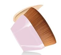 Magic Pinceau de fond de teint Kabuki avec boîte, pinceau plat pour fond de teint liquide, crème, correcteur, pinceau de maquillage professionnel Kabuki