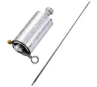 Magic Pocket Staff Baguette magique portable en acier inoxydable 130 cm Baguette magique télescopique en acier inoxydable Baguette magique extensible Baguette magique professionnelle pour scène