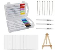 Magic Puffy Paint Art, 3D Drawing Magic Canvas Sponge, Magic Foam Texture Painting Paper Kit DIY Puffy Texture Paper