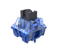 MAGIC-REFINER Diced Fruit Blueberry Switch pour Clavier Mécanique, Switches Tactile, 5 Pin 35gf, Pre-Lubed, SMD Face au Nord, Ressorts à deux étages plaqués or 15.5 mm, DIY Clavier Gamer (35+1 Pièces)