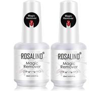 Magic Remover 2pcs 15ml Dissolvant Pour Verni Semi Permanent,Remover Gel Uv Nail Gel Polish Cleaner (Non Liquide,Pâte)