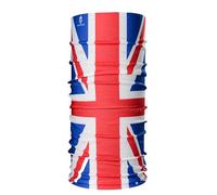 Magic Scarves Bandana cache-cou avec drapeau du Royaume-Uni - Sans couture - Pour scooter, motard, bleu, taille unique