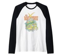 Magic School Bus It's Dino Time Pterodactyl Retro Cartoon Manche Raglan