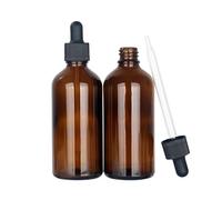 Magic Season Flacons D'huiles Essentielles (Ambré / 100 ml avec Compte-gouttes / 2 Pièces)