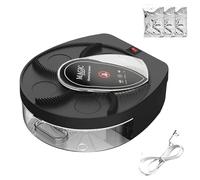 MAGIC SELECT Attrape Mouches Électrique Rotatif à 360°. Piège à Mouches avec Prise USB et Support Mural pour Maison, Cuisine, Restaurant, Hôtel, Bar.