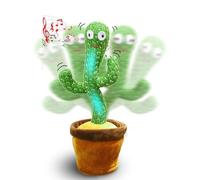 MAGIC SELECT Cactus Dansant. Peluche Qui Danse et Répète Votre Voix. Cactus avec Mouvement Électronique, Lumieres et 120 Chansons. Cadeaux pour Les Enfants. Piles Non incluses.