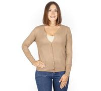 MAGIC SELECT Cardigan pour Femmes avec Fermeture à Boutons et Col Rond, Manches Longues - Pour Hiver et Automne