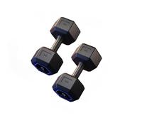 MAGIC SELECT Lot De 2 Haltères 5 Kg en PVC Et Fer à Sable, Poids De Gymnastique, Haltères Antidérapants, Idéaux pour La Musculation Et La Gym à Domicile, Poids De Fitness Ergonomiques.