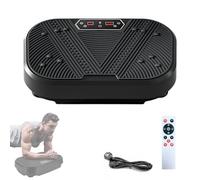 MAGIC SELECT Machine de Vibration Fitness, 120 Niveaux de Vibration et 8 Programmes. Plateforme Vibrante Musculaire pour Faire de l'exercice à la Maison, avec Télécommande, Câble et Écran LED.
