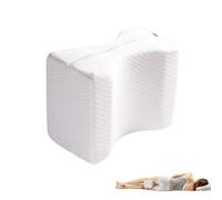 MAGIC SELECT Oreiller Orthopédique pour Genou. Oreiller Ergonomique pour Dormir sur Le Côté avec Mousse à Mémoire de Forme. Housse en Polyester Lavable. Soutient Les Jambes, Les Hanches et Le Dos.