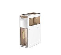 MAGIC SELECT Organisateur de Salle de Bain Étroit. Meuble de Rangement Auxiliaire avec Roues pour Endroits Étroits. Armoire Latérale Compacts pour Papier Toilette, Accessoires de Salle de Bain.