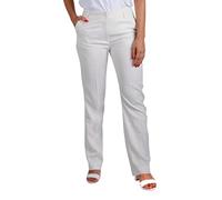 MAGIC SELECT Pantalon Femme de Costume. Pantalon Élégant Taille mi-Haute, Coupe Droite ave Poches pour Le Travail, Bureau, Serveuse, Vendeuse. (93% Polyester - 7% Élasthanne)