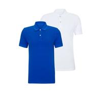 MAGIC SELECT Polo à Manches Courtes pour Homme - T-Shirt décontracté - Coupe ajustée et Courte - 100% Fibre de Bambou