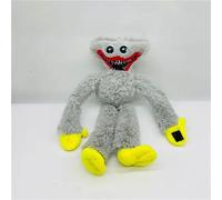 Peluche pour Poppy Playtime Huggy Wuggy Peluche, Jouet Enfant Effrayante Amusante, Jouet Garcon, Cadeau Jouet Fille, Gamer Role, FONGWAN 40cm - Gris