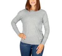 MAGIC SELECT Pull en Tricot Fin pour Femmes. Pull à Manches Longues pour l'hiver et l'Automne. Pull à Col Rond. Taille M