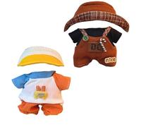 MAGIC SELECT Vêtements de Poupée pour Peluche 17cm. 2 Ensembles de Vêtements et d'Accessoires. (Peluche Non Incluse).