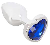 Magic Shiver Butt Plug Silver 7 cm