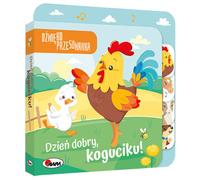 Magic Slider Good Morning Rooster - Découvrez la joie des sons et des couleurs en un ! Un plaisir parfait pour les tout-petits !