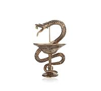 Magic Snake Cocktail Glass Brooches Alloy Pins For Men Boys Gathering Party Décoration Accessoires Bijoux Cadeaux d’anniversaire