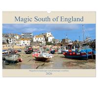 Magic South of England (Wall Calendar 2026 DIN A3 landscape), CALVENDO 12 Month Wall Calendar: Magnificent landscapes and picturesque coastlines