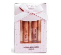 MAGIC STUDIO Duo Quartz Rose - Set Maquillage Yeux 2 Pièces, Mascara & Ombre à Paupières Liquide - Longue Durée