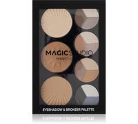 Magic studio Eyeshadow & Bronzer Palette palette multifonctionnelle 23 g