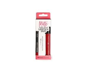 Magic Studio Matte Long Wear Lipstick Duo Set 2uts